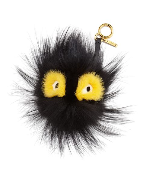 fendi monster charm 2016|fendi fur monster.